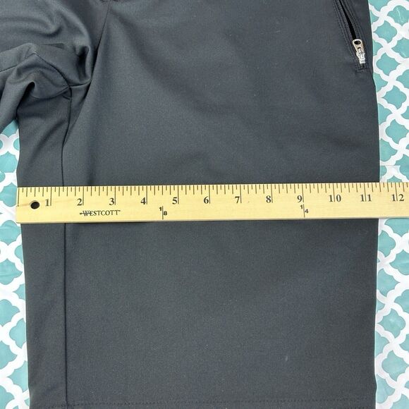 Nike Women's Size Medium Shorts Black Zip Front Running Stretch - Picture 10 of 16